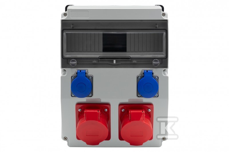 CAJA 12M BICOLOR switchgear - sockets - F3.2693